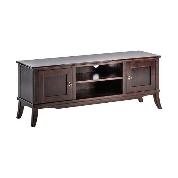 Credenza Tv Classica Cassettiera In Vero Legno Cassettiera Modello Nuovo-image
