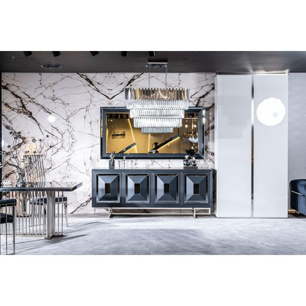 Credenza Da Salotto + Specchio 2 Pezzi Jvmoebel-image