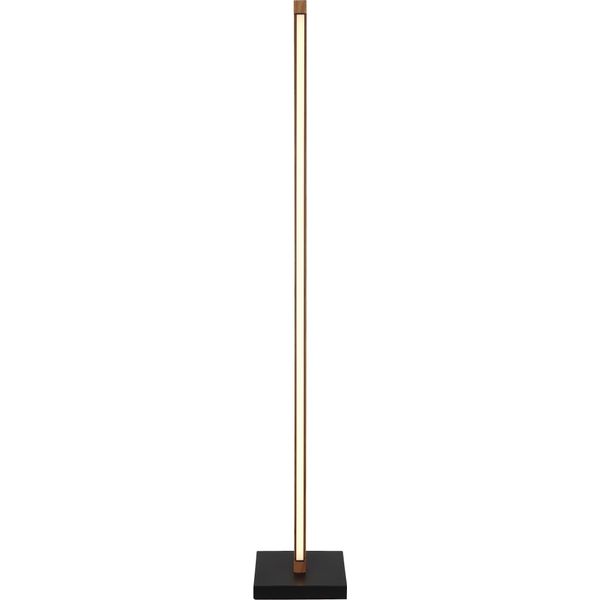 Globo Lighting Stehlampe "Starla", Schwarz Matt, H: 113Cm, 1 Stk., Leuchten, Stehlampe Wohnzimmer Schlafzimmer Flur Design-Leuchte, Stehlampe-image