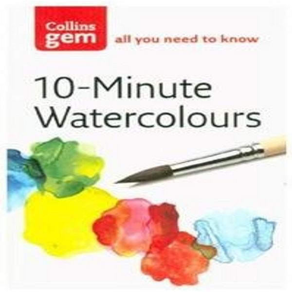 Collins Gem 10-Minute Watercolours: Tecniche E Suggerimenti Per Acquerelli Veloci-image