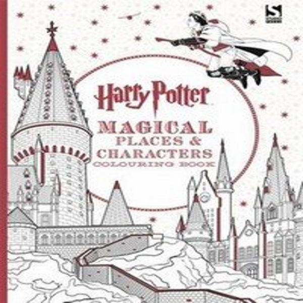 Libro Da Colorare Sui Luoghi E I Personaggi Magici Di Harry Potter-image