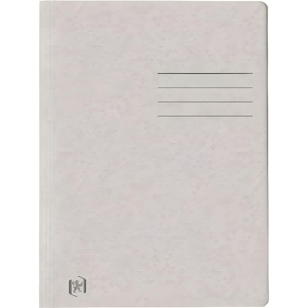 Oxford 400116206 Top File+ Raccoglitore A Fogli Mobili - A4, Cartone 390G/Mq, Pinzatura Commerciale E Ufficiale, Camoscio-image