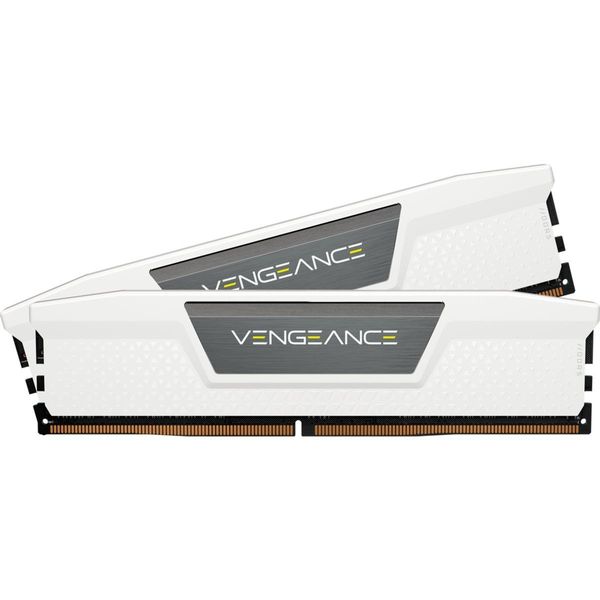 Corsair DDR5 32GB Pc 6400 CL32 Kit 2X16Gb Vengeance White Al Dettaglio - 32 Gb - DDR5-image