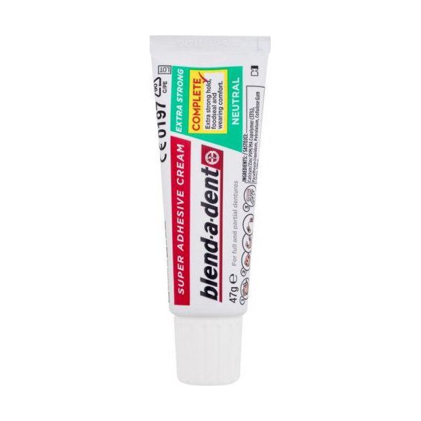 Adesivo Per Protesi Dentarie Forte E Insapore Complete Blend-A-Dent 47 G-image