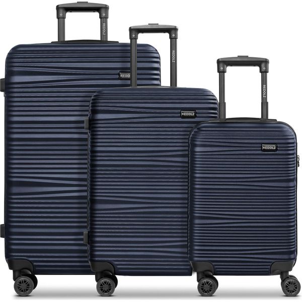 Redolz Carrello Essentials 16 Trolley-Set 3 -Pezzi Dark Blue Blu Scuro-image