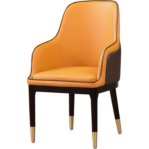 Poltrona Moderna Sedia 1X Sala Da Pranzo Tv Salotto Sedile Imbottito Sedia-image