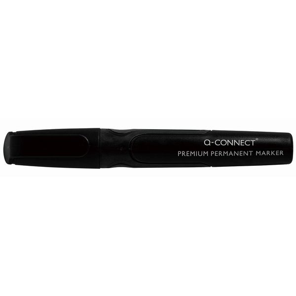 Q-Connect® KF11167 Marcatore Permanente Premium - Circa 3 Mm, Nero-image