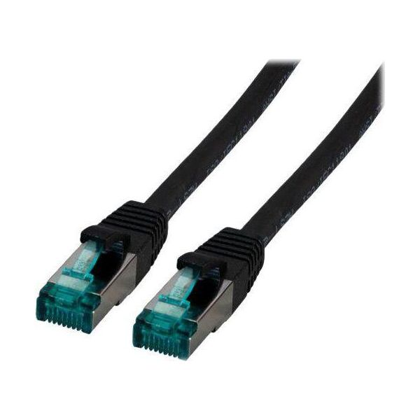 Efb MK6001.7,5B Efb RJ45 Patchkabel S/Ftp, Cat.6A, Lszh, 7,5M, Schwarz-image