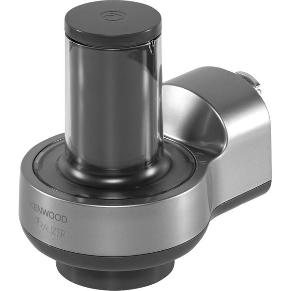 Kenwood KAX700PL Affettatrice A Spirale | Accessori Per Robot Da Cucina Adatto A Tutti I Robot Da Cucina Chef E Kmix, Grigio Argento-image