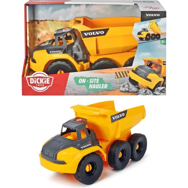 Dickie Toys - Dumper Giocattolo Serie Volvo Per Giocare Su Qualsiasi Superficie. Età 3+ - 26 Cm Dickie Toys-image