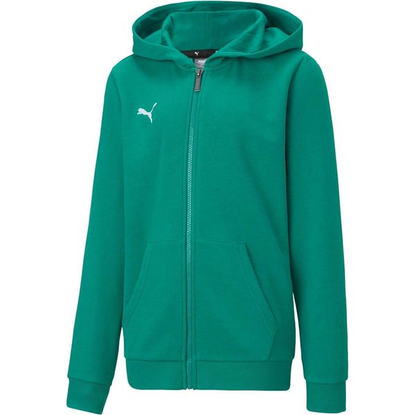 Puma - Giacca Con Cappuccio "Teamgoal 23 Casuals"" Da Uomo GT8992 (158-164) (Verde)"-image