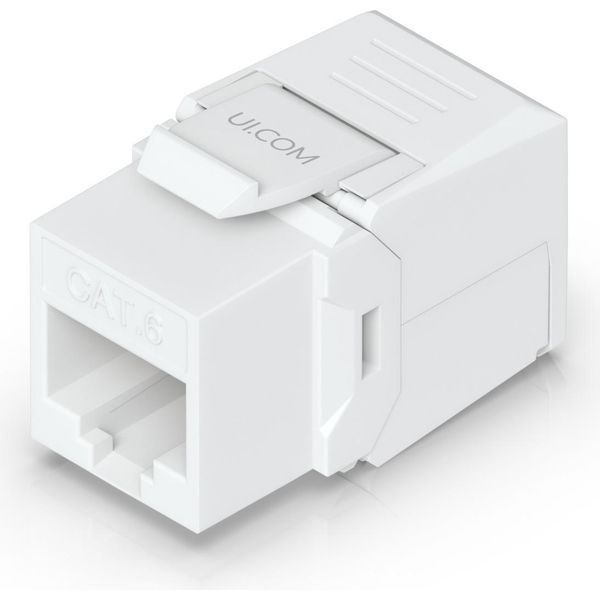 Ubiquiti Uacc-Keystone-Jack-C6 Ubiquiti Cat6 Keystone Jack, 12-Pack-image
