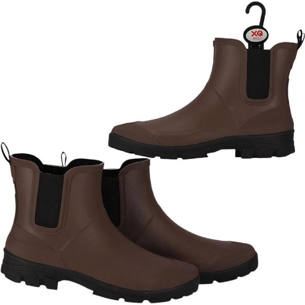 Van Der Meulen Stivali Da Pioggia Toy Xq Uomo Marrone Taglia 46 Box-image