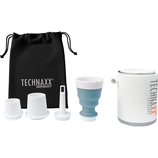 Technaxx Mini Pompa Ad Aria Ricaricabile TX-261 Mini Pompa Ad Aria Ricaricabile-image