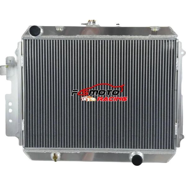 Radiatore In Alluminio, Dimensioni Del Nucleo 405 Mm X 570 Mm, Dimensioni Complessive 525 Mm X 700 Mm, Diametro Ingresso/Uscita 35 Mm, Compatibilità Mazda Serie B, Compatibilità Ford Courier-image