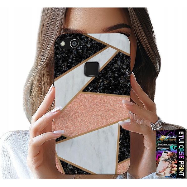 Custodia Per Huawei P9 Lite 2016 - Elegante Design Alla Moda Custodia + Pellicola-image