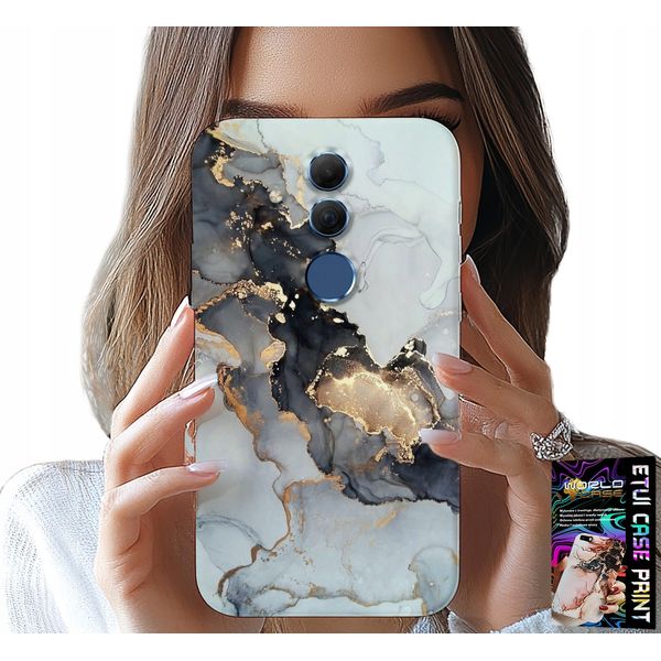 Custodia Per Huawei Mate 20 Lite - Design Elegante Da Donna Alla Moda In Marmo-image