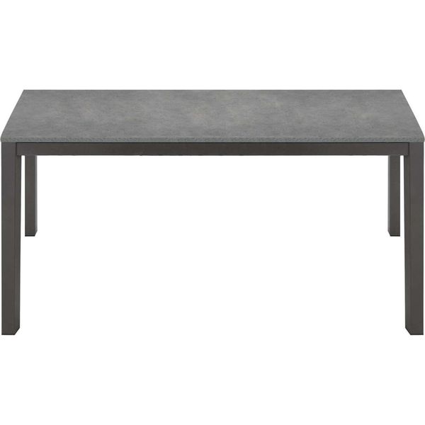 Milanihome.It - Tavolo Da Pranzo Moderno Di Design Allungabile Cm 70X110/160 Rovere Grigio Per Sala Da Pranzodi Coloregrigio Scuro-image