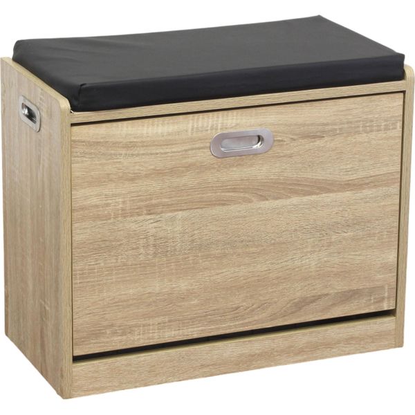 Milani Home - Scarpiera Cm 60 L X 29,5 P X 48 Hdi Coloremarrone Chiaro-image