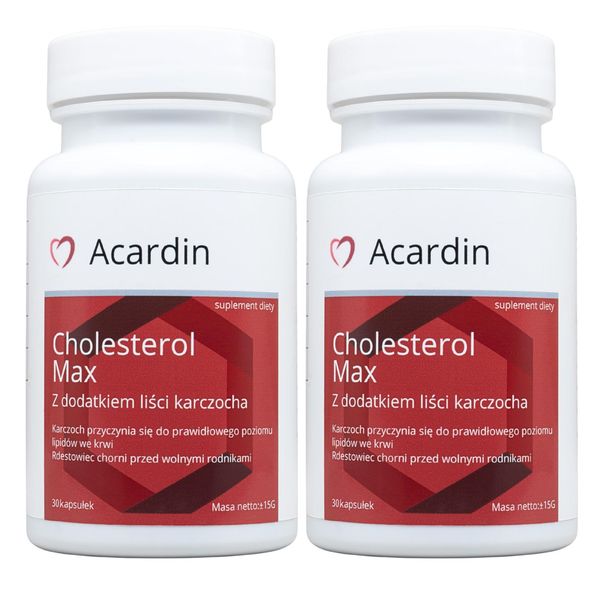 2X A-Cardin - Integratore Alimentare Per Il Colesterolo, Sangue, 30 Capsule-image