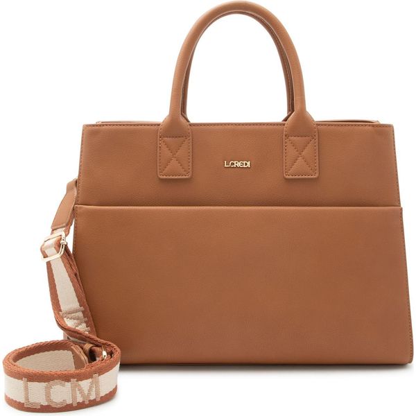 L.Credi Borsetta Borsa A Tracolla Ruby Handbag Cognac Marrone Chiaro-image