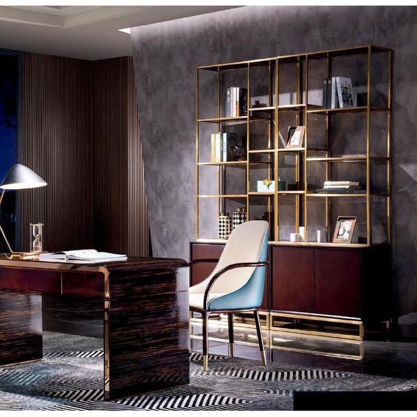 Armadio Di Design Parete Divisoria Scaffali Soggiorno Armadi Sistema Ufficio Mobili Nuovo-image