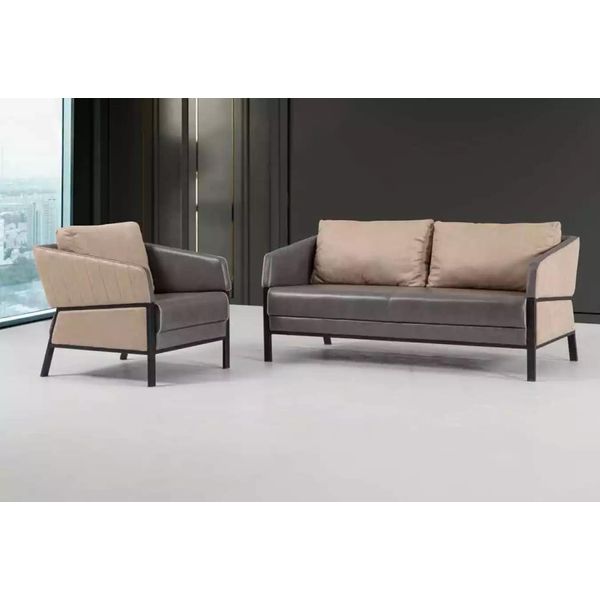 Poltrona Arredo Tessile Arredo Ufficio Studio Poltrona Imbottita-image