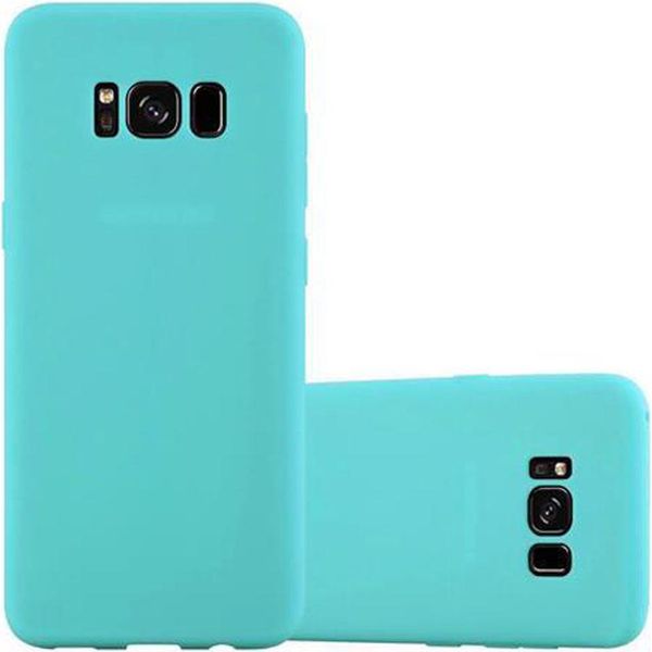 Cadorabo Custodia Per Samsung Galaxy S8 Plus Custodia Protettiva In Blu Custodia Del Telefono Cellulare Tpu Silicone Custodia Cover-image