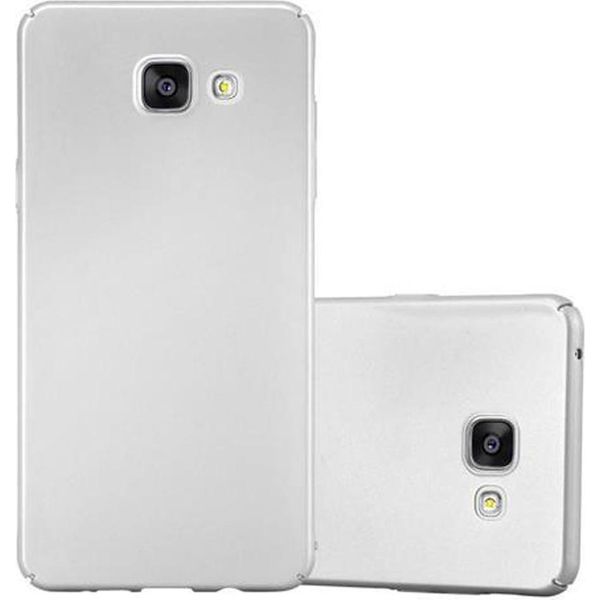 Cadorabo Cover Per Samsung Galaxy A5 2016 Cover Protettiva In Argento Custodia Rigida Per Telefono Cellulare Cover Case-image