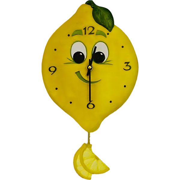 Wanduhr Motiv Zitrone - Terrastudio Modell: 00.2213.00-image