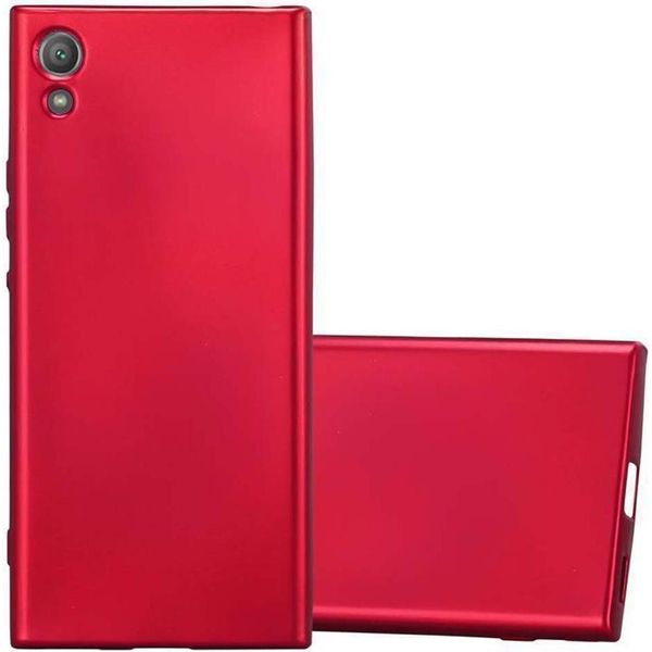 Cadorabo Custodia Protettiva Per Sony Xperia XA1 In Rosso Custodia Del Telefono Cellulare Custodia In Silicone Tpu Custodia Cover-image