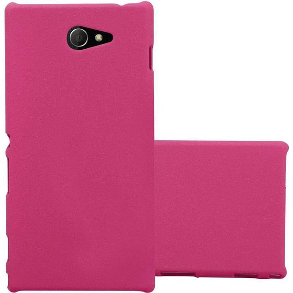 Cadorabo Custodia Protettiva Per Sony Xperia M2 / M2 Aqua Custodia In Rosa Custodia Rigida Per Telefono Cellulare Cover-image