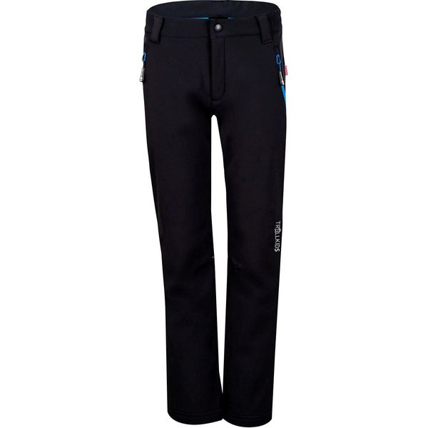 Trollkids Kids Fjell Softshell Pant Per Bambino/Ragazza Nero (117-600)-image