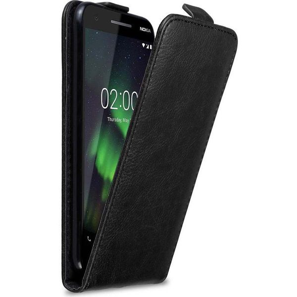 Cadorabo Cover Per Nokia 2.1 Cover Protettiva In Nero Flip Case Custodia Per Cellulare Case Cover-image