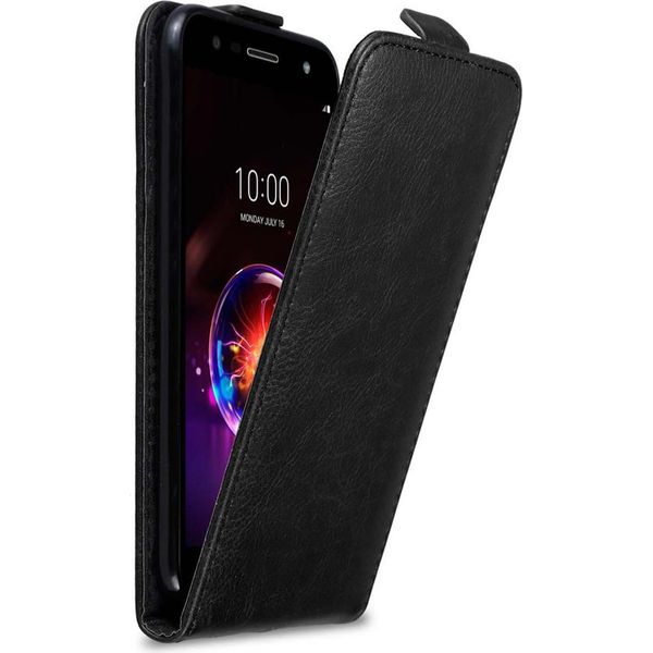 Cadorabo Cover Per Lg X Power 3 Cover Protettiva In Nero Flip Case Custodia Del Telefono Cellulare Case Cover-image