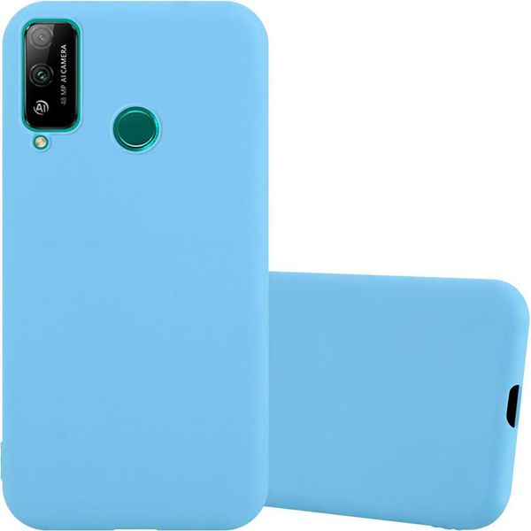 Custodia Cadorabo Per Honor Play 4T Custodia Protettiva In Blu Custodia Per Cellulare Custodia In Silicone Tpu Cover-image