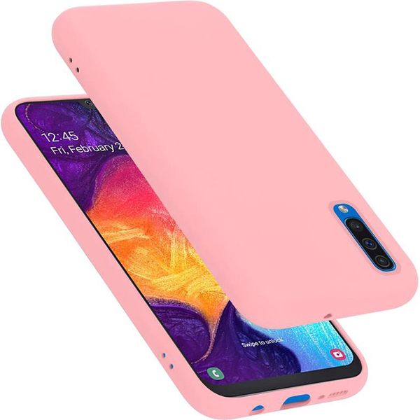 Cadorabo Custodia Protettiva Per Samsung Galaxy A50 4G / A50S / A30S Custodia In Rosa Telefono Cellulare Case Cover Tpu Etui-image