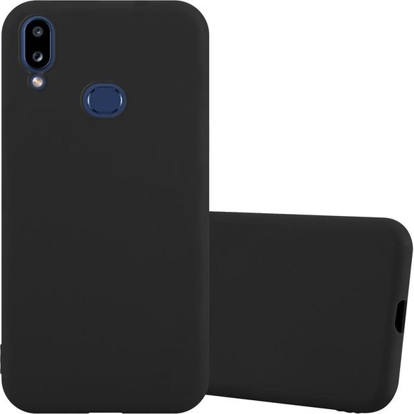 Custodia Cadorabo Per Samsung Galaxy A10S / M01S Custodia Protettiva In Nero Per Telefono Cellulare Tpu Custodia In Silicone Cover-image