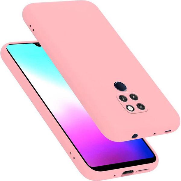 Cadorabo Custodia Protettiva Per Huawei Mate 20 In Rosa Custodia Del Telefono Cellulare Custodia Cover Tpu Etui-image