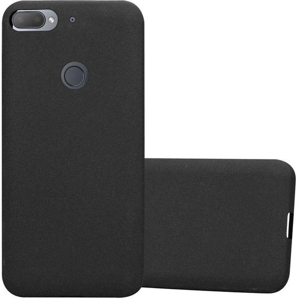 Cadorabo Custodia Protettiva Per Htc Desire 12 Plus Custodia In Nero Per Cellulare Tpu Etui Cover Case-image