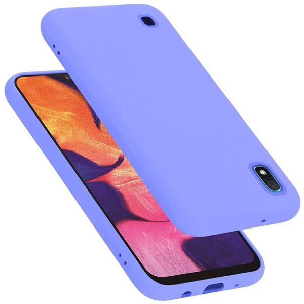 Cadorabo Custodia Protettiva Per Samsung Galaxy A10 / M10 Custodia In Viola Telefono Cellulare Custodia Cover Tpu Etui-image