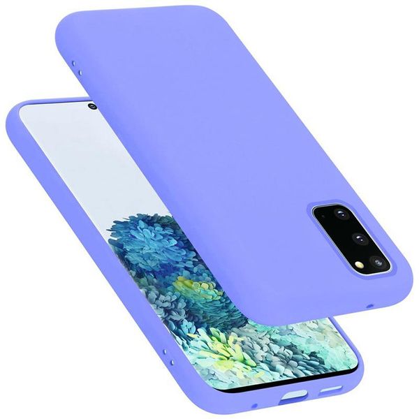 Cadorabo Custodia Protettiva Per Samsung Galaxy S20 Custodia In Viola Telefono Cellulare Custodia Cover Tpu Etui-image