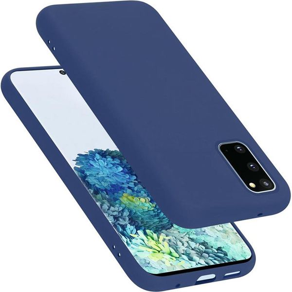 Cadorabo Custodia Protettiva Per Samsung Galaxy S20 Custodia In Blu Telefono Cellulare Custodia Cover Tpu Etui-image