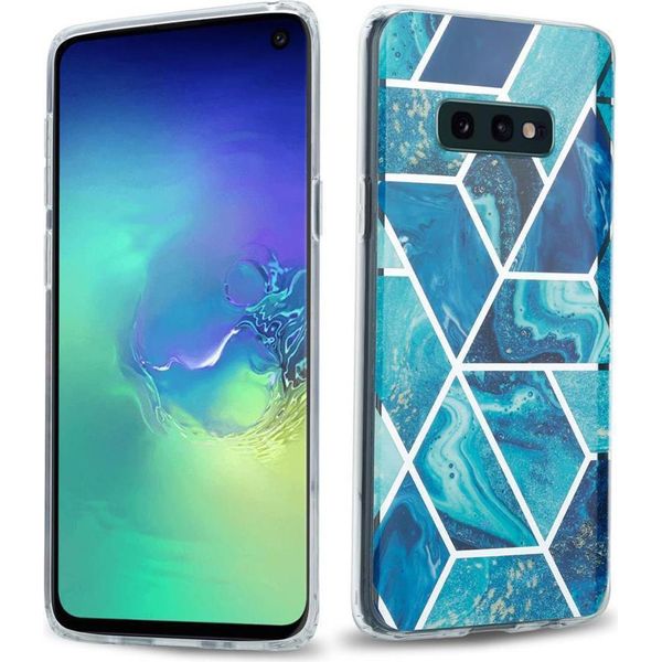 Cadorabo Custodia Protettiva Per Samsung Galaxy S10 4G In Tpu Blu Custodia Per Cellulare Custodia Cover-image