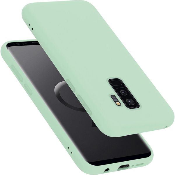Cadorabo Custodia Protettiva Per Samsung Galaxy S9 Plus Custodia In Verde Telefono Cellulare Custodia Cover Tpu Etui-image