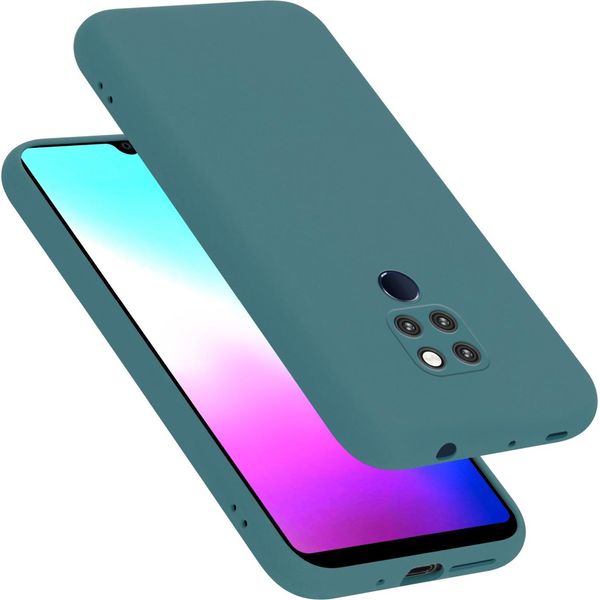 Cadorabo Custodia Protettiva Per Huawei Mate 20 Caso In Verde Telefono Cellulare Case Cover Tpu Etui-image