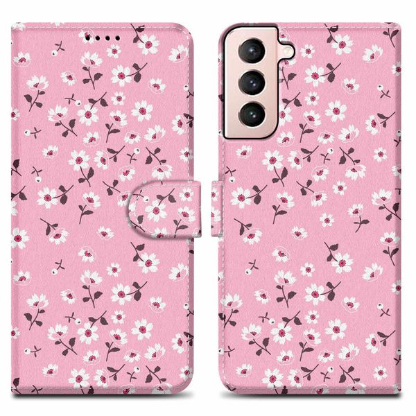 Cadorabo Custodia Protettiva Per Samsung Galaxy S22 Case Design Rosa Custodia Del Telefono Cellulare Custodia Protettiva Custodia Magnetica Custodia Cover-image
