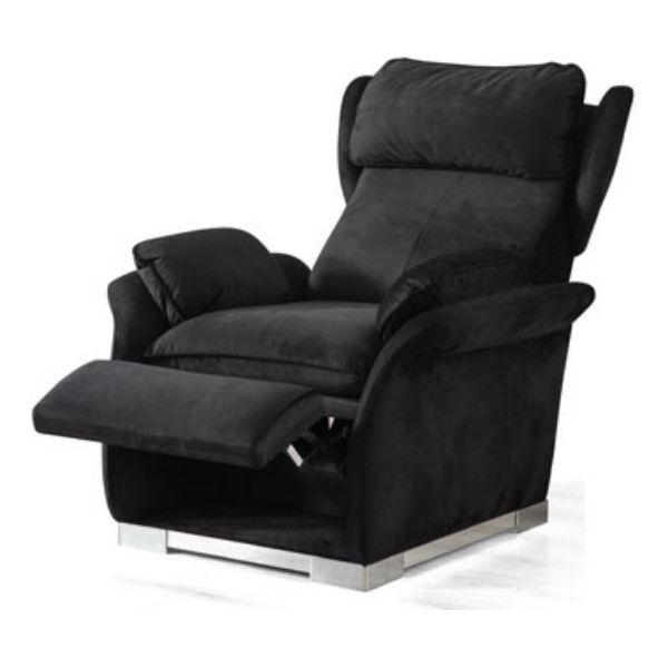 Poltrona Moderna Reclinabile Sedia Con Meccanismo Lounge Poltrona Funzionale Arredo-image