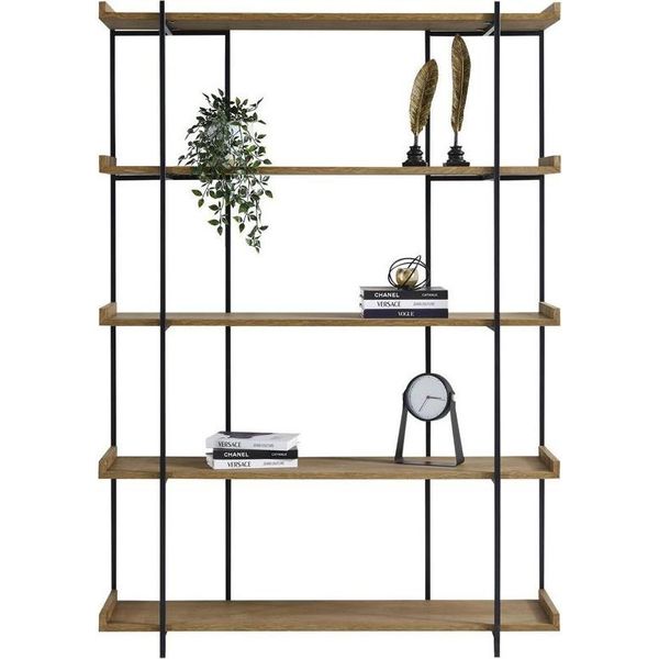 Scaffale In Piedi Scaffale Libreria Libreria Soggiorno Legno Design Nuovo-image