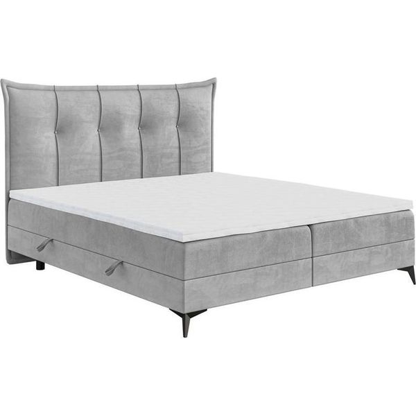 Design Letto Matrimoniale Camera Da Letto Mobili Tessili Moderno Lusso Letto Box Spring Letto-image